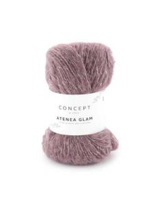 Fil à tricoter ou à crocheter Katia Atenea Glam  - 25g