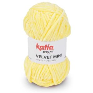 Laine Katia Velvet Mini Coloris JAUNE 201