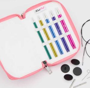 Coffret aiguilles à tricoter circulaires interchangeables KnitPro ZING 47424