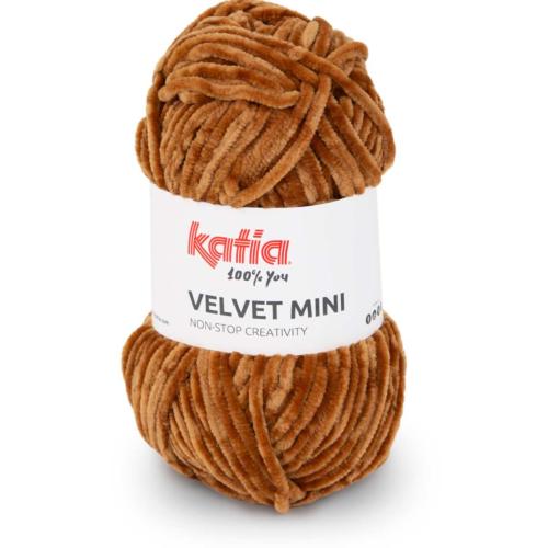 Laine Katia Velvet Mini Coloris Marron 204