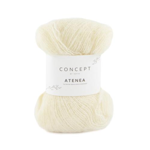 Laine à tricoter ou à crocheter Katia Atenea - 25g