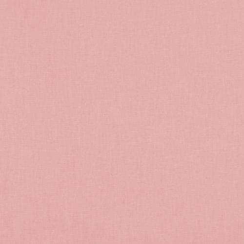 Tissu uni 100% Coton - ROSE PETALE - au mètre 