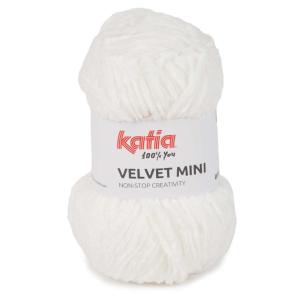 Laine Katia Velvet Mini Coloris BLANC 221