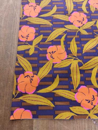 Tissu Demi Natté imprimé Rose - Laize 150cm - Au mètre ou 1/2 mètre