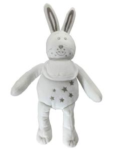 Doudou à Broder Lapin Blanc DMC 