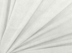 Tissu Jersey de Coton Blanc 220grs/m2 - au mètre 
