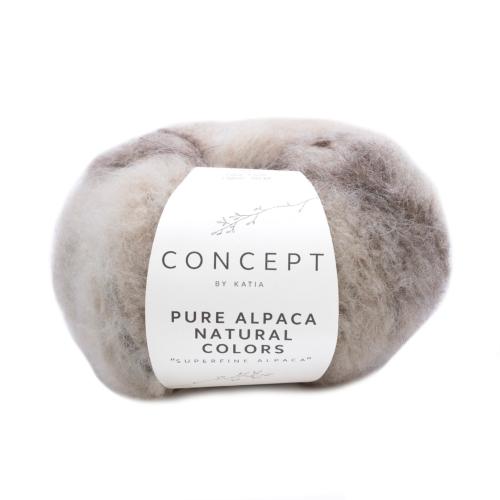 Laine Katia PURE ALPACA NATURAL COLORS - 50 Grs - Coloris 101